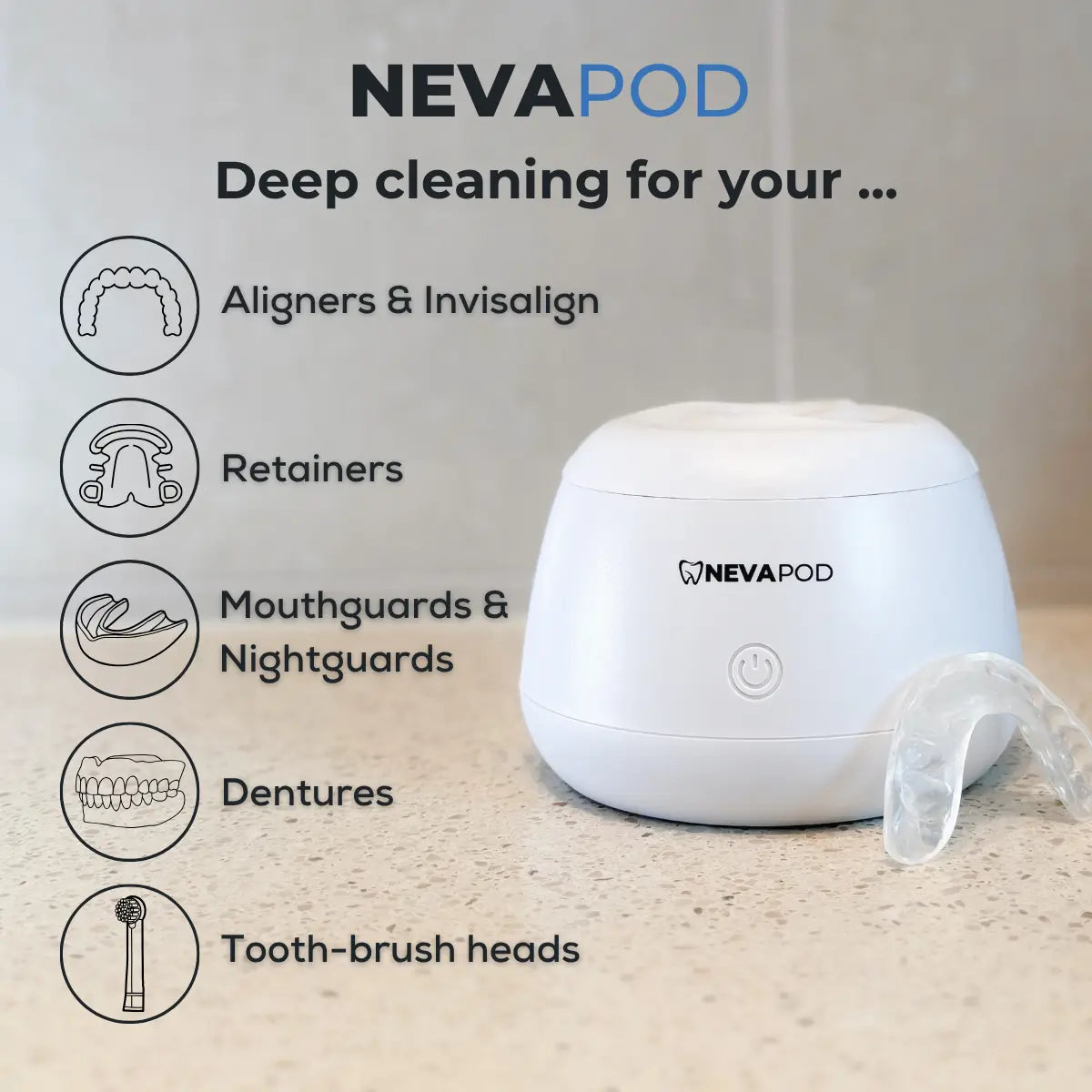 Neva Pod – The Ultimate Ultrasonic Dental Cleaner