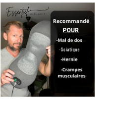 RelaxBack™ Masseur de dos 3-en-1