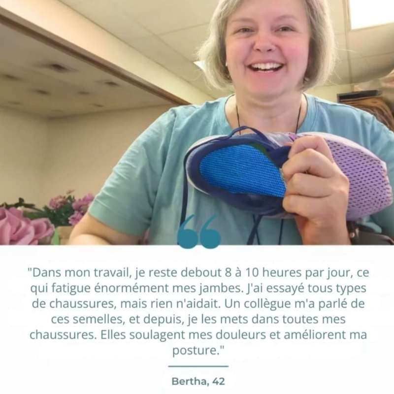 OrthoFlex Bien-Être™ – Semelles Correctrices
