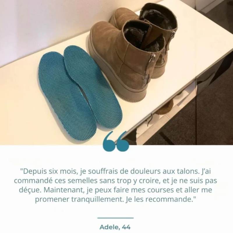 OrthoFlex Bien-Être™ – Semelles Correctrices