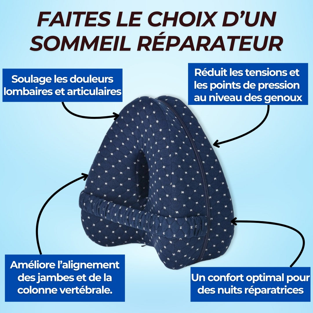 AlignZen™ Coussin de soutien – Soulage les douleurs dorsales, les douleurs de la hanche et la sciatique
