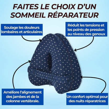 AlignZen™ Coussin de soutien – Soulage les douleurs dorsales, les douleurs de la hanche et la sciatique